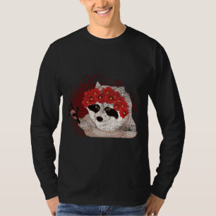Camiseta Flor Flor Flor Trash Animal Forestal Panda Floral