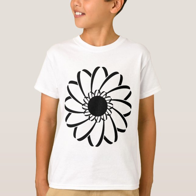 Camiseta Flor geométrica (Anverso)