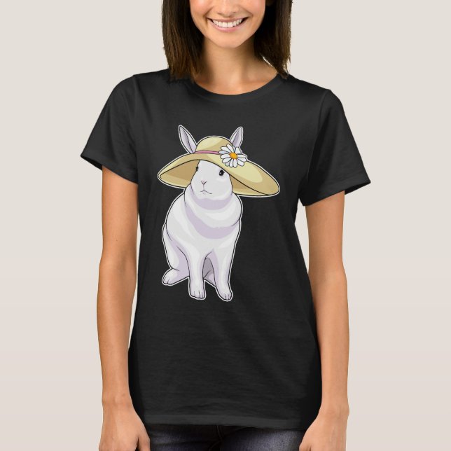 Camiseta Flor Gorra Bunny (Anverso)