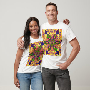 Camiseta Flor Gráfica Bohemio de Verano 2