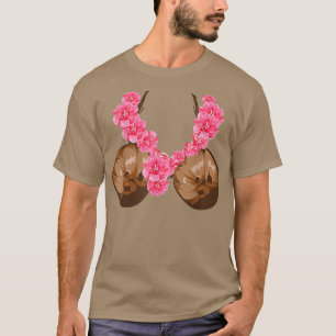Camiseta Flor hawaiana de coco BraCool Halloween