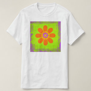 Camiseta Flor hippie