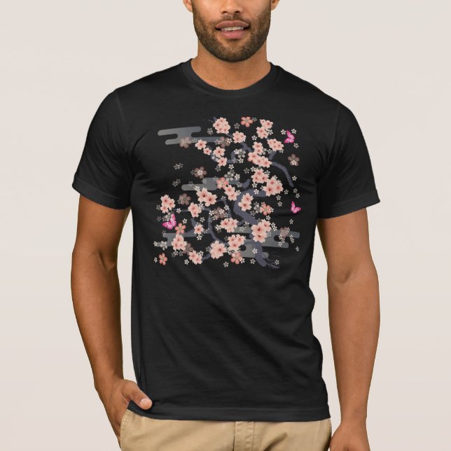 Camiseta Flor JAPONÉS (Anverso)