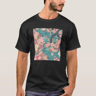 Camiseta Flor japonesa de cerezo Flor rosa Sakura Flor