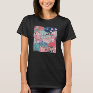 Camiseta Flor japonesa de cerezo Flor rosa Sakura Flor