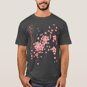 Camiseta Flor japonesa de cerezo Sakura para flores L