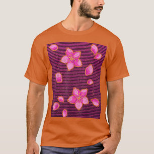 Camiseta Flor japonesa florece Sakura Vaporwave Cherry Bl