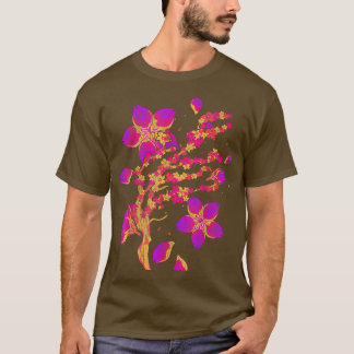 Camiseta Flor japonesa Sakura retro 90 Vaporwave Cherry