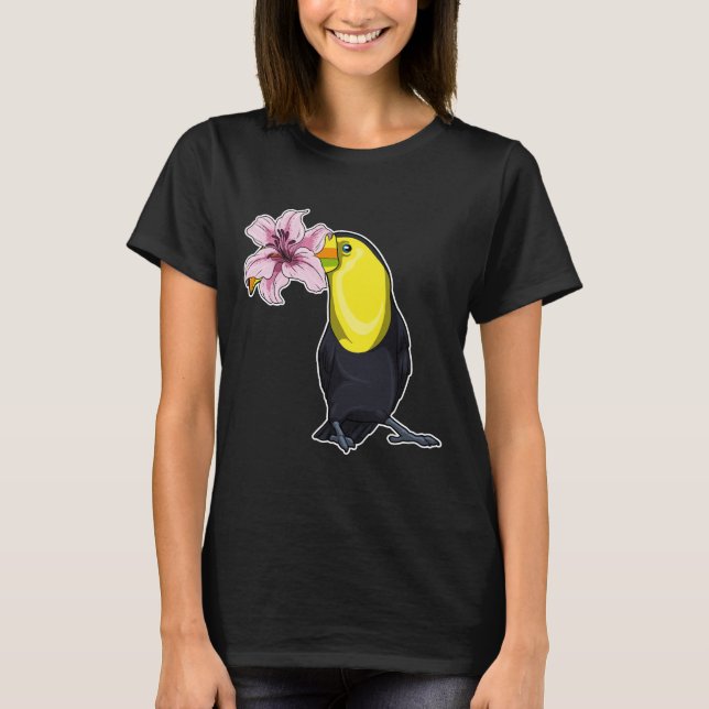 Camiseta Flor lirio de Toucan (Anverso)