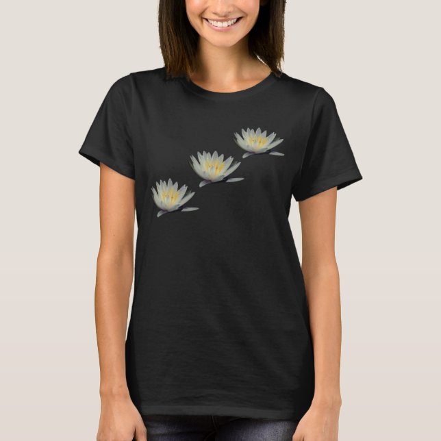 Camiseta Flor Lotus de Lily Water (Anverso)