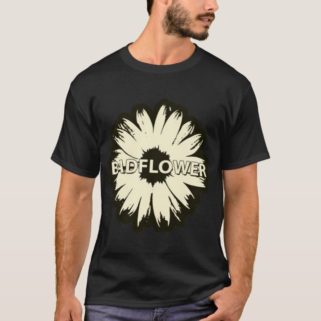 Camiseta Flor mala (Anverso)