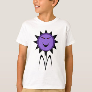 Camiseta Flor malvada Gótico Kawaii Halloween T Shirt