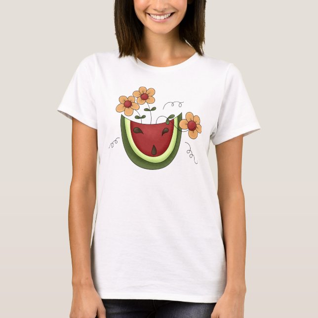 Camiseta Flor Melon Shirt (Anverso)