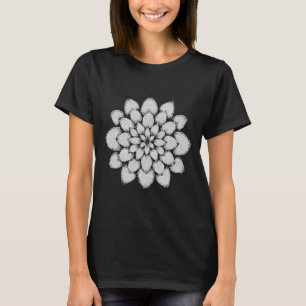 Camiseta Flor minimalista