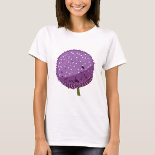 Camiseta Flor morada de Allium
