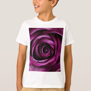 Camiseta Flor morada Rosa