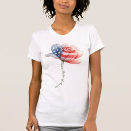 Camiseta Flor norteamericana