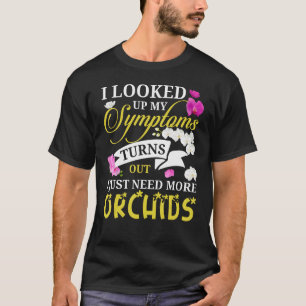 Camiseta Flor orquídea