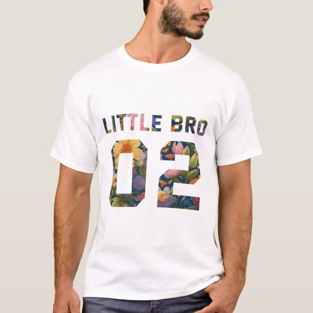 Camiseta Flor Pequeño Bro 02 (Anverso)