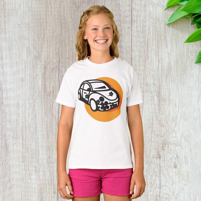 Camiseta Flor Power Car Curte Hippie Style (Subido por el creador)