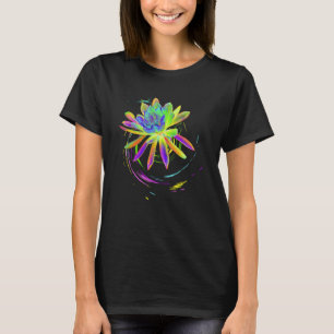 Camiseta Flor psicodélica