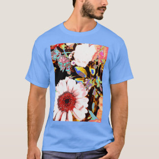 Camiseta Flor psicodélica