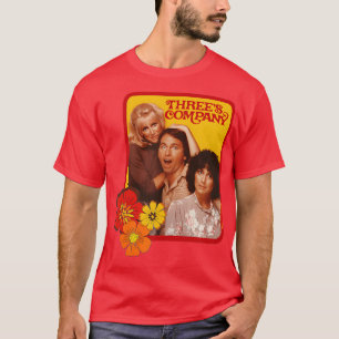 Camiseta Flor retro de caracteres TShirt