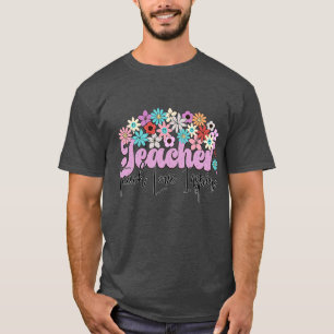 Camiseta Flor retro pedagógica 5