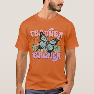 Camiseta Flor retro pedagógica 7