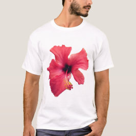 Camiseta Flor roja