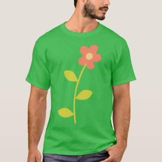 Camiseta Flor rosa
