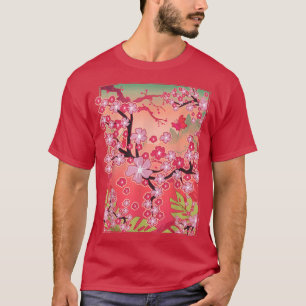 Camiseta Flor rosa Bonito Sakura Lover cerezo japonés