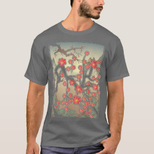 Camiseta Flor rosa de cerezo Sakura en Japón