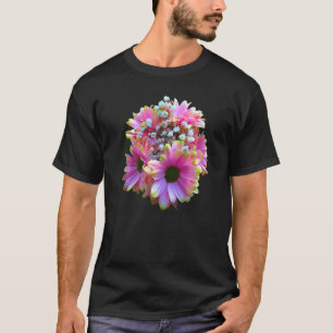 Camiseta Flor Rosa Florecida Florece Floraciones Jardín Ram