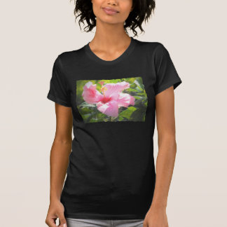Camiseta Flor rosa hibiscus
