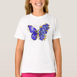 Camiseta Flor Sapphire Mariposa