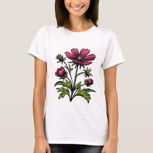 Camiseta Flor silvestre