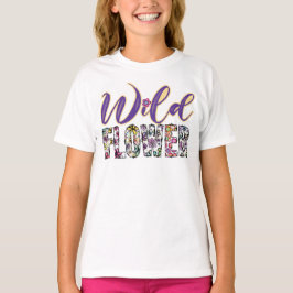 Camiseta Flor silvestre