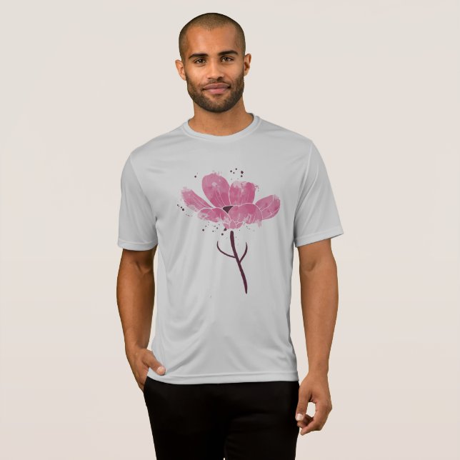 Camiseta Flor silvestre (Anverso completo)