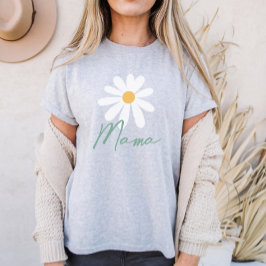 Camiseta Flor silvestre de un día salvaje mamá de primer cu