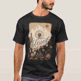 Camiseta Flor Silvestre del Desierto Bendito Botánico Vinta
