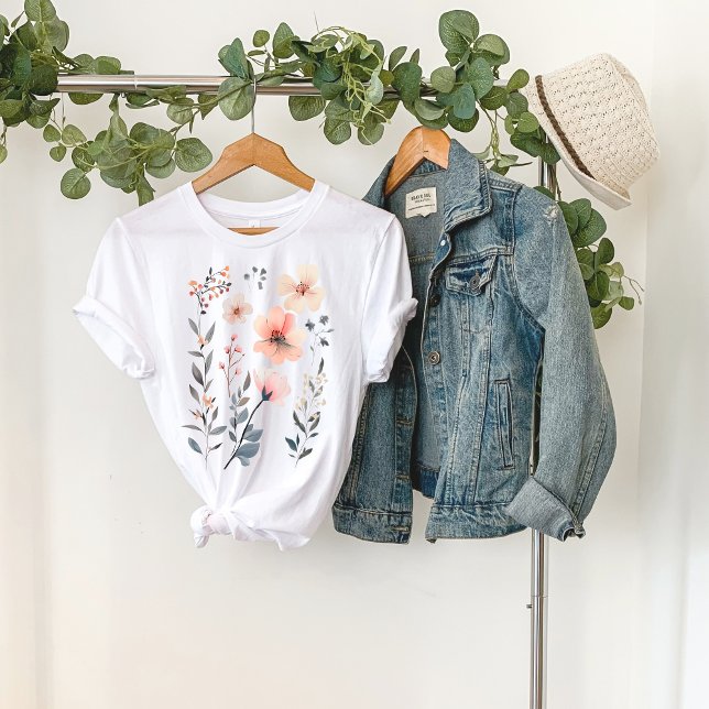 Camiseta Flor Silvestre-Flor-Cute (Subido por el creador)