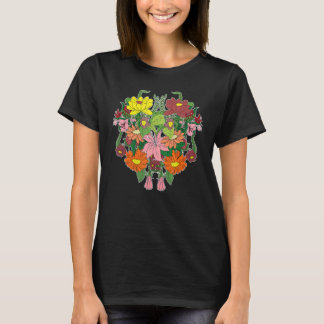 Camiseta Flor silvestre Flor Flor Jardín Botánico Bota