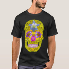 Camiseta Flor Skull 3