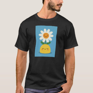 Camiseta Flor sonriente