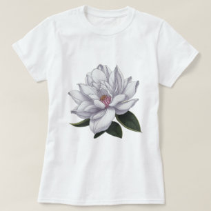 Camiseta Flor suave de Magnolias