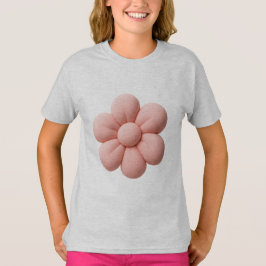 Camiseta Flor suave Un toque suave de la naturaleza