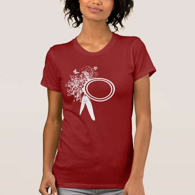 Camiseta Flor T de las pieles rojas (Anverso)
