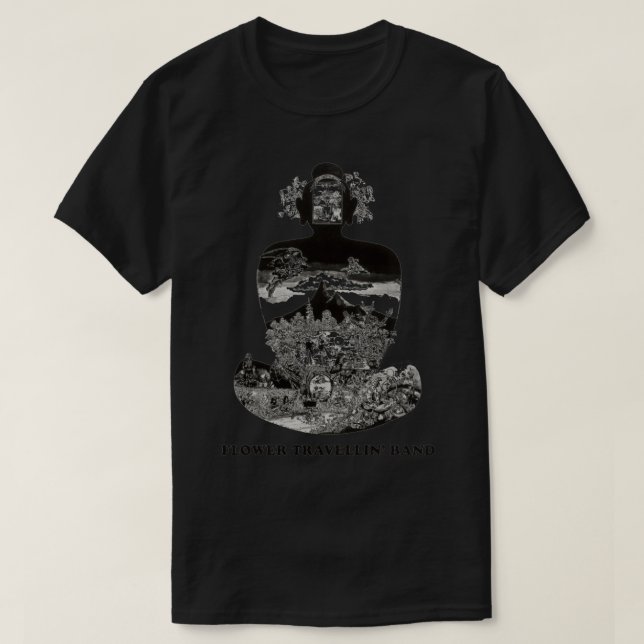 Camiseta Flor Travellin &x27;Banda Satori Classic T-Shirt (Diseño del anverso)