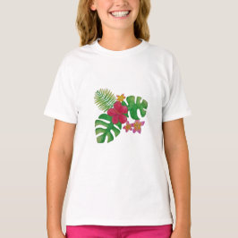Camiseta Flor tropical